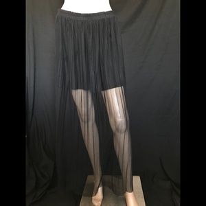 Women’s sheer maxi skirt